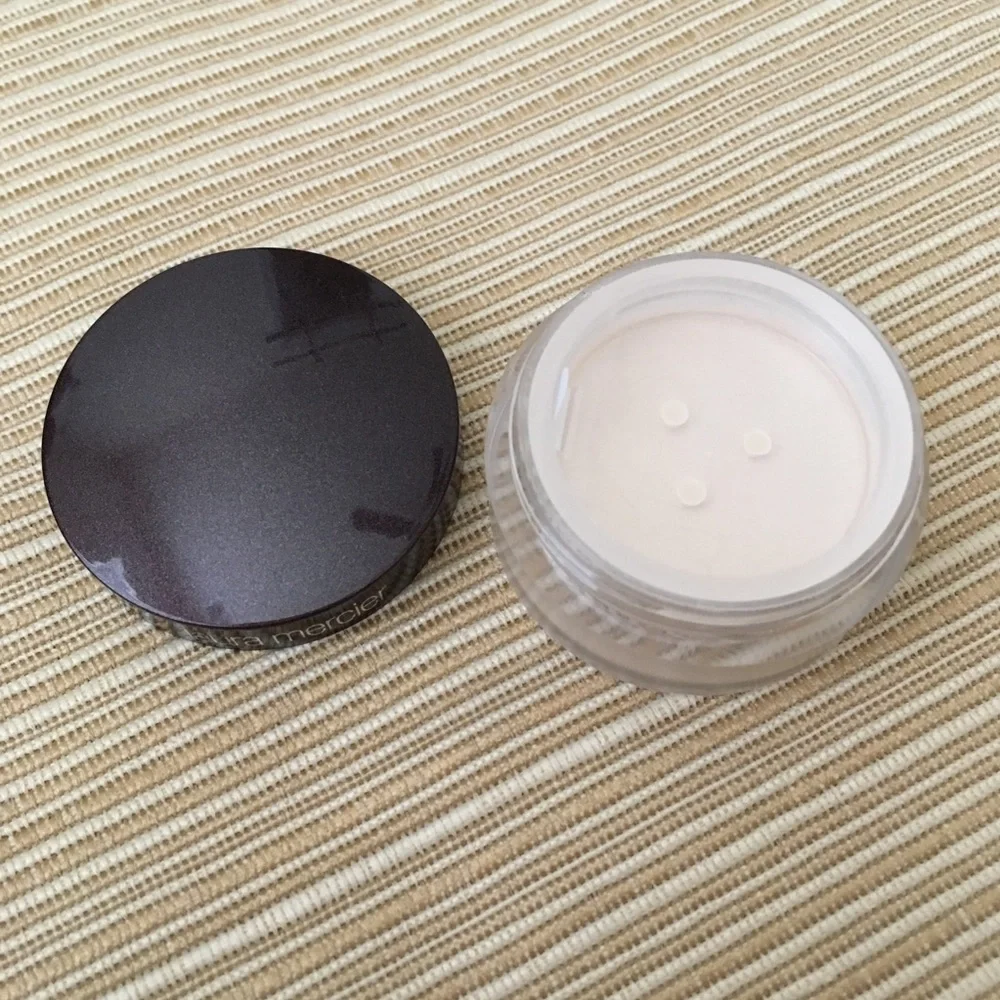 Laura Mercier 3-pc Makeup Set: Loose Setting Powder, Lip Glacé and Eye Pencil